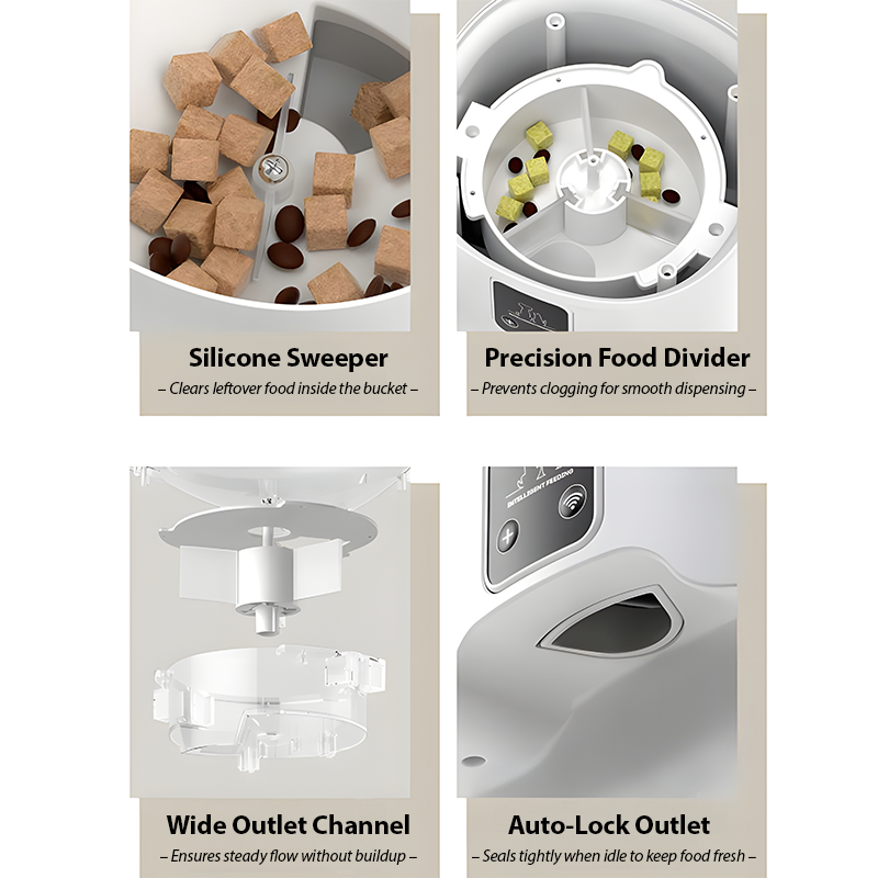 4L Smart Pet Feeder | WiFi Remote Control