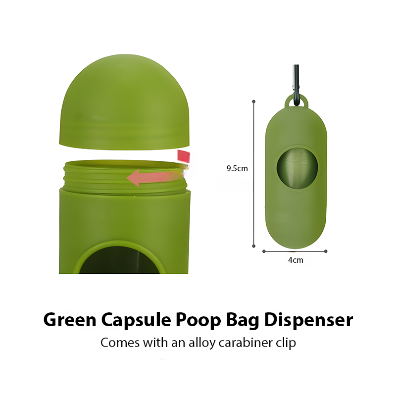 20 Rolls EPI Biodegradable Dog Poop Bags with Dispenser