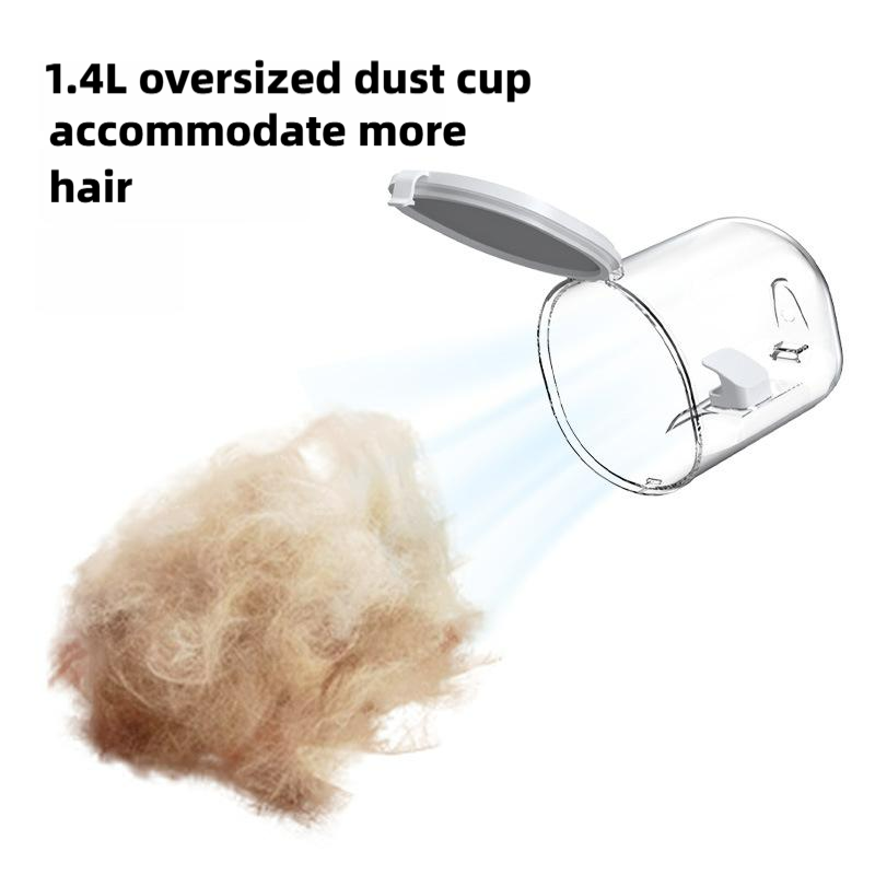 Pet Grooming Vacuum & Dryer – 5-in-1 Hair Trimmer, Suction & Blow Dryer for Dogs & Cats