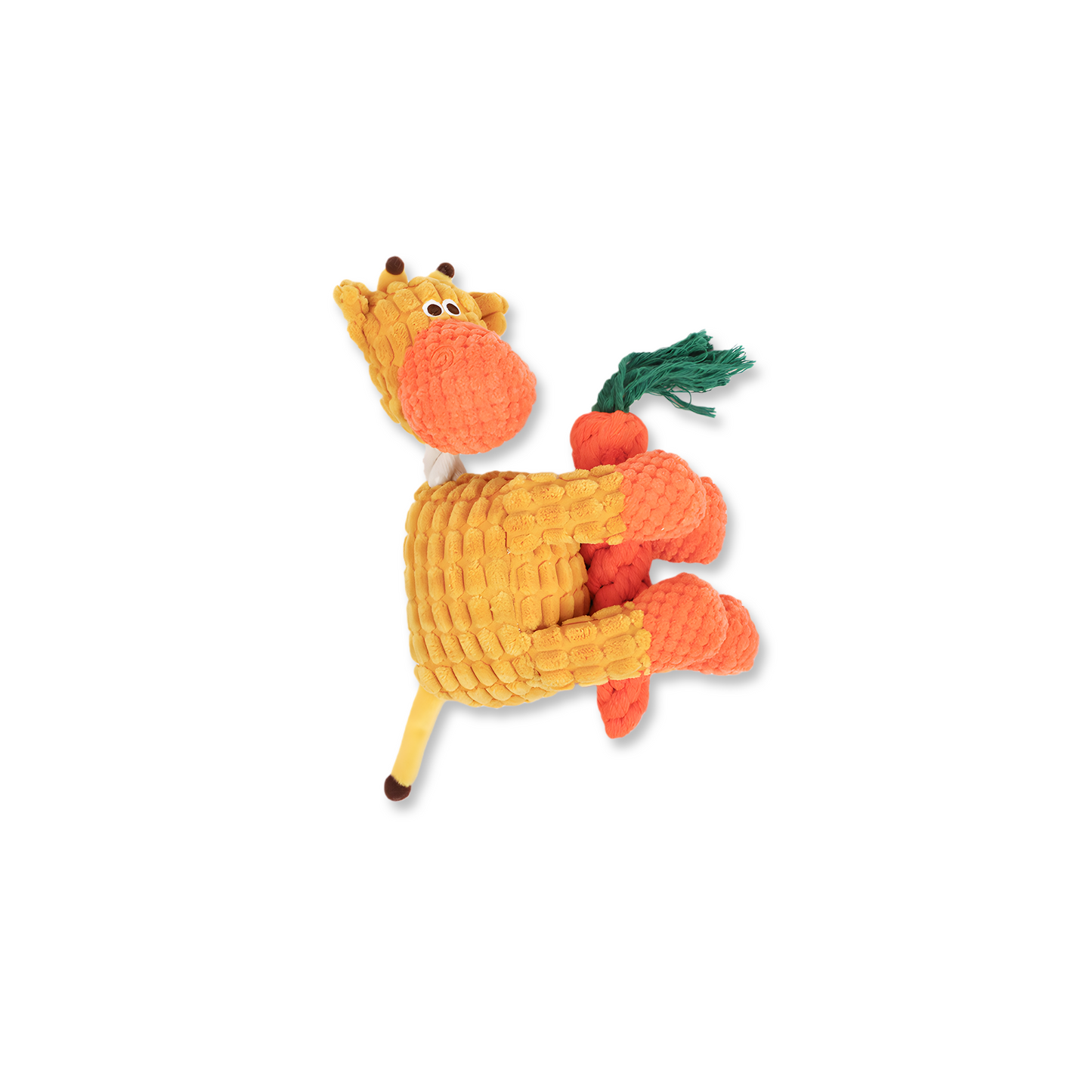 Funny Donkey Squeaky Dog Toy — Tough Chew Plush for Dental Grinding & Interactive Play