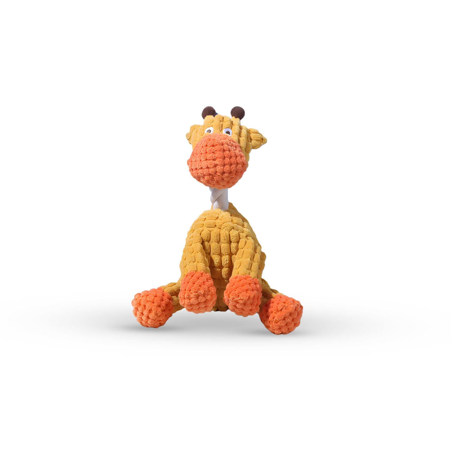 Funny Donkey Squeaky Dog Toy — Tough Chew Plush for Dental Grinding & Interactive Play