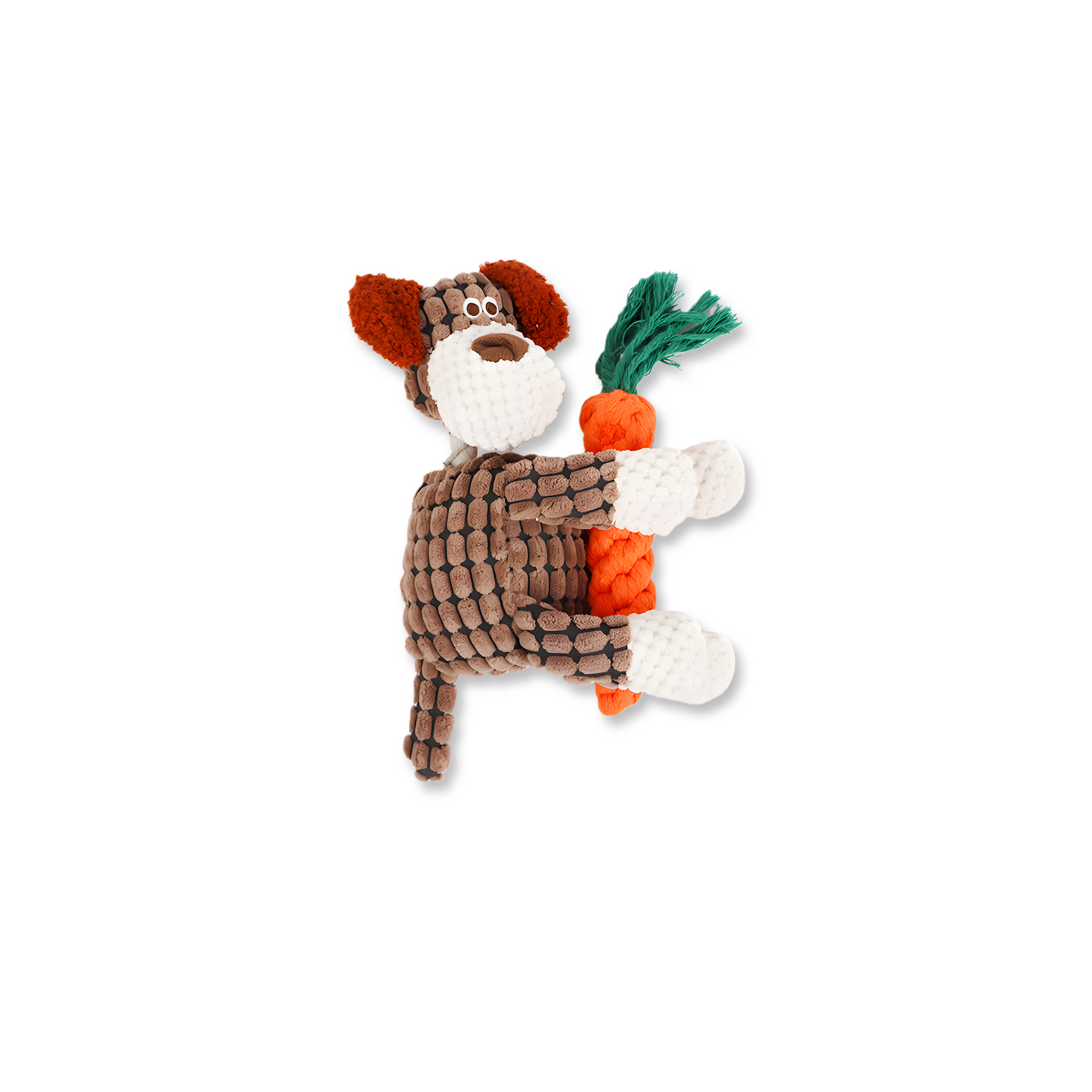 Funny Donkey Squeaky Dog Toy — Tough Chew Plush for Dental Grinding & Interactive Play