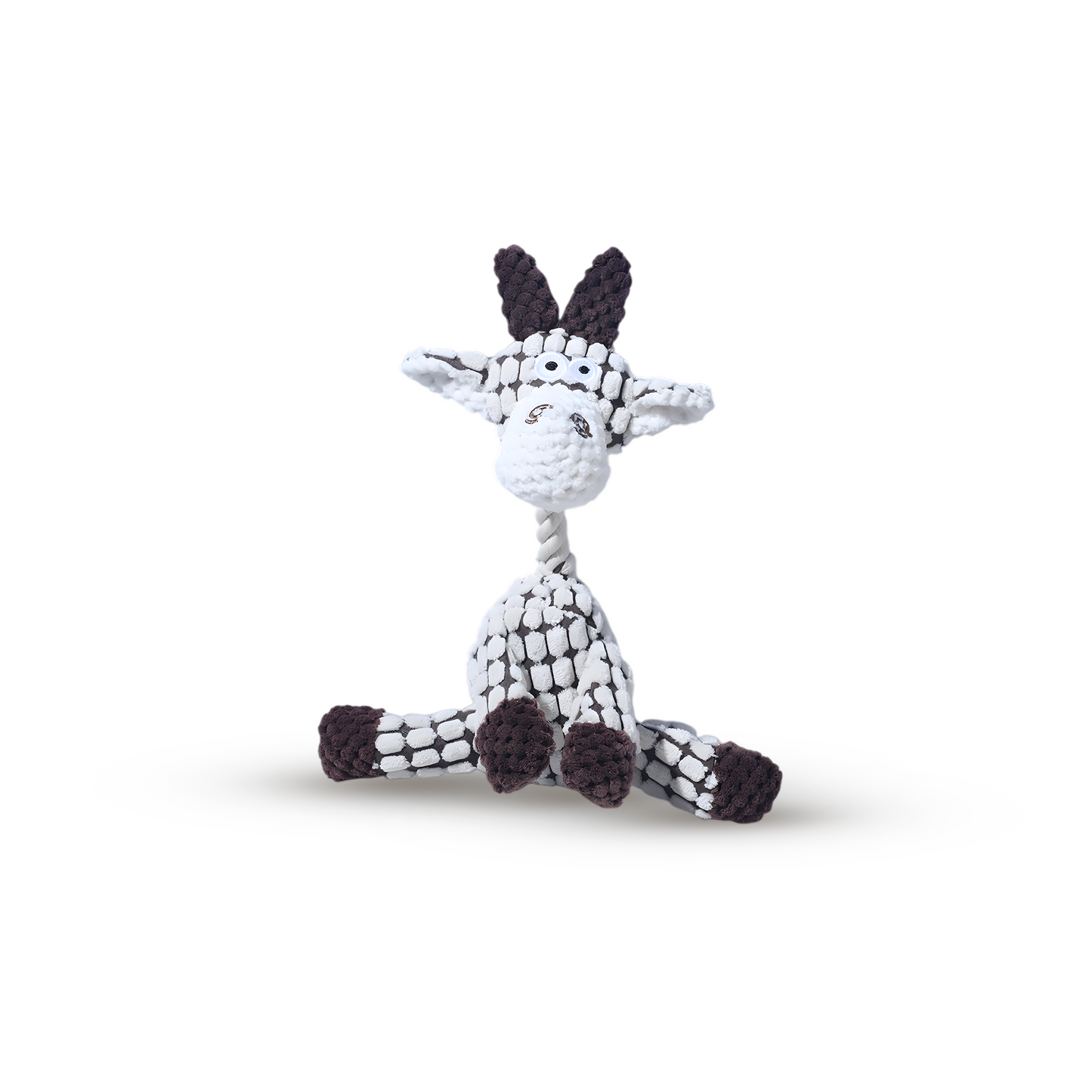 Funny Donkey Squeaky Dog Toy — Tough Chew Plush for Dental Grinding & Interactive Play