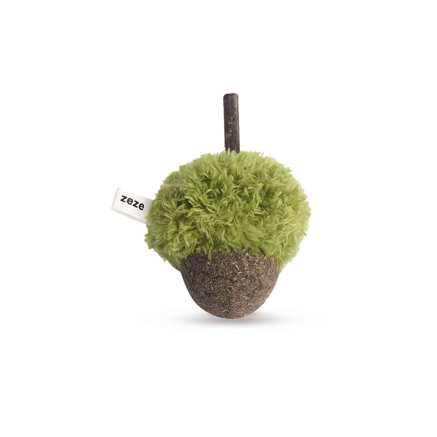 Acorn Catnip Toy — Fruit-Style Cat Chew Plush & Bag Charm for Kittens