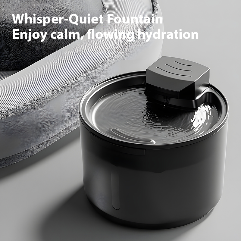 2.3L Smart Pet Waterer – Haoting Automatic Cat & Dog Water Bowl