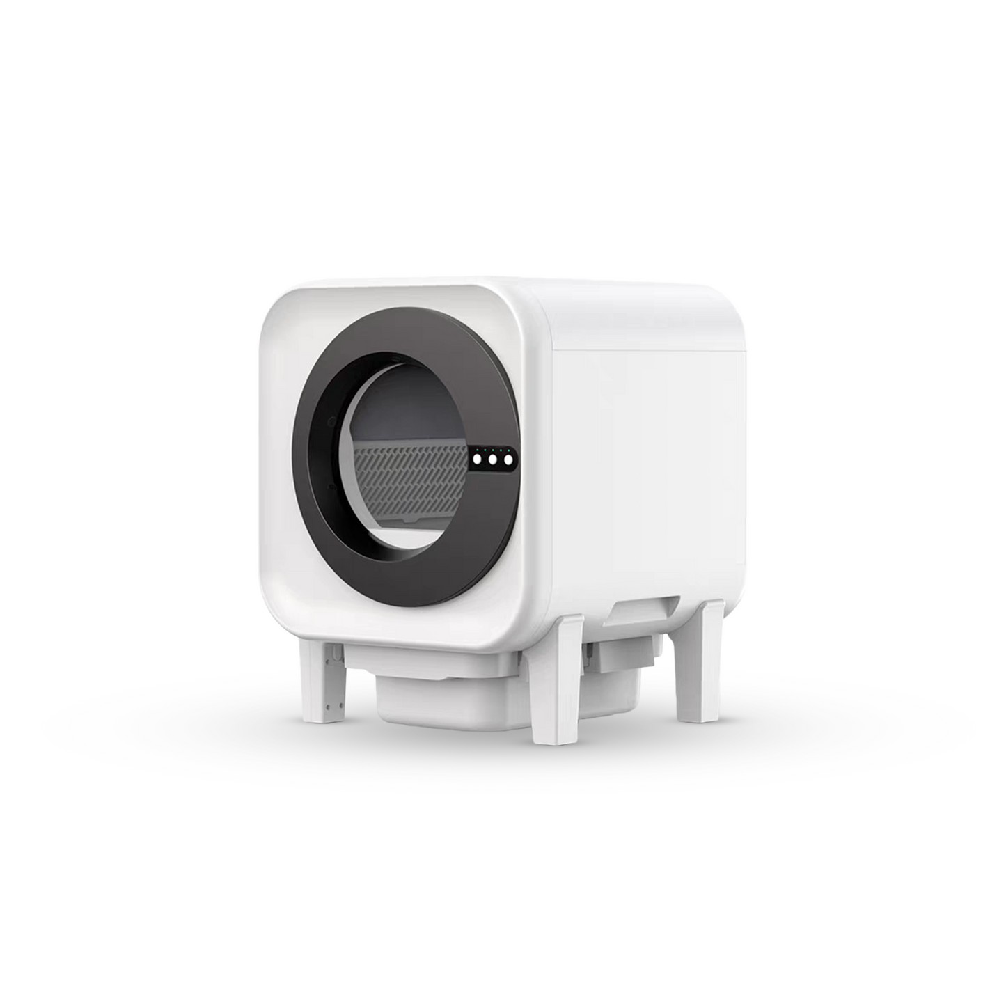 Smart Enclosed Cat Litter Box – Large Capacity, Self-Cleaning