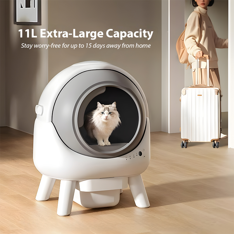 50L Smart Self-Cleaning Cat Litter Box