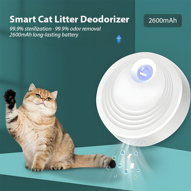 Rechargeable Pet Deodorizer – Cat & Dog Odor Remover