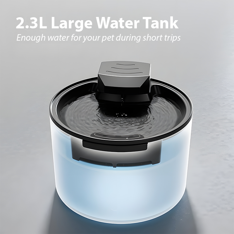 2.3L Smart Pet Waterer – Haoting Automatic Cat & Dog Water Bowl