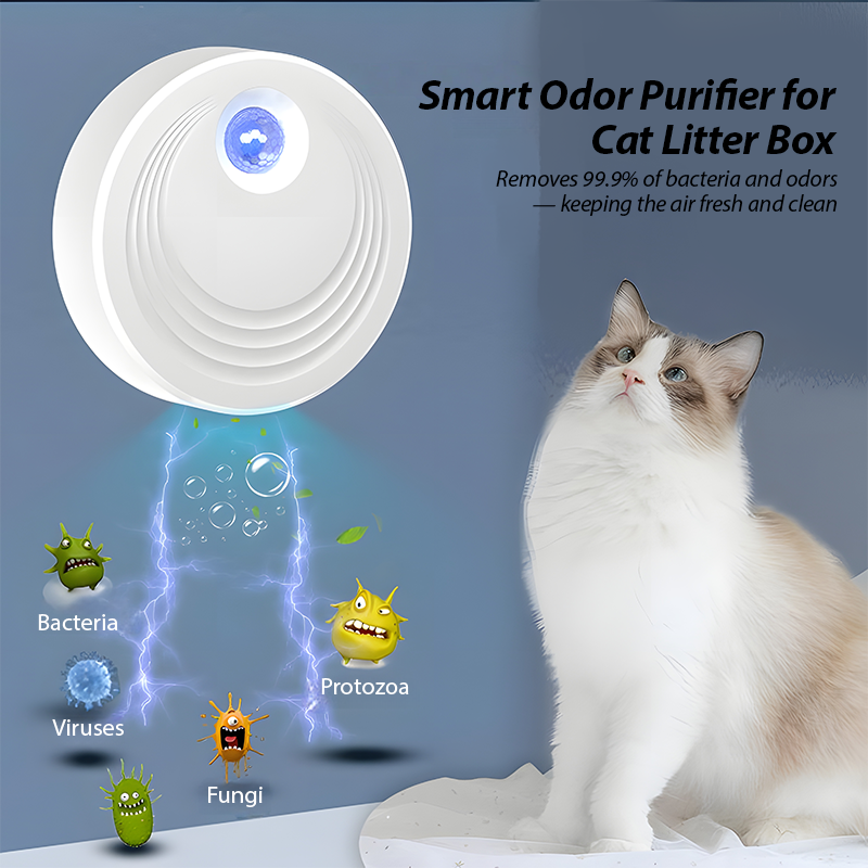 Rechargeable Pet Deodorizer – Cat & Dog Odor Remover