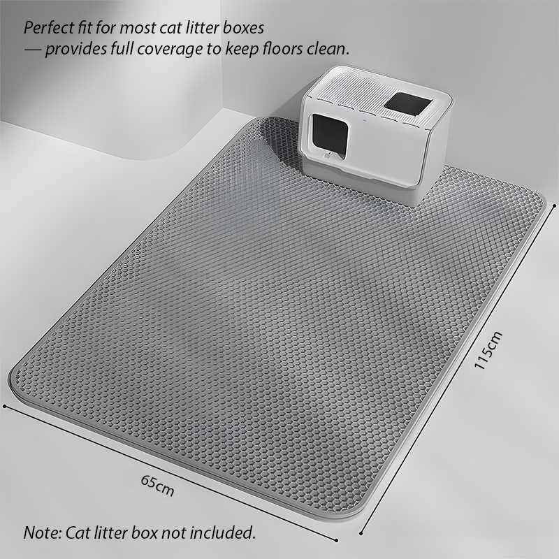 70cm x 120cm Double-Layer Cat Litter Mat – Anti-Tracking & Splash Proof