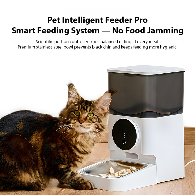 4L Smart Pet Feeder – Automatic Cat & Dog Food Dispenser