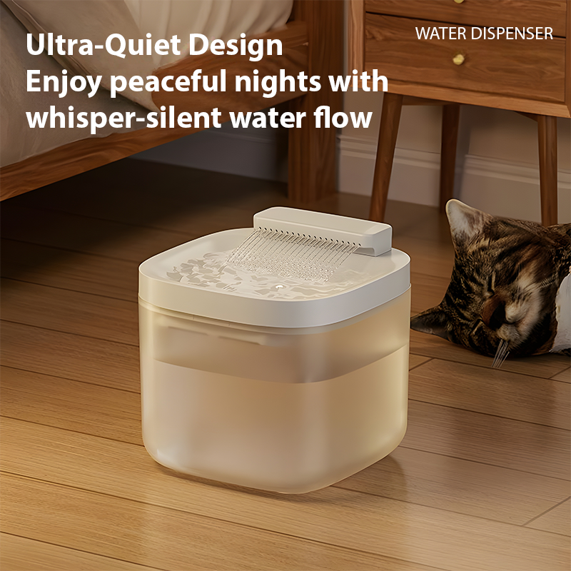 3L Pet Water Fountain – Automatic Circulating Filter, Large Capacity