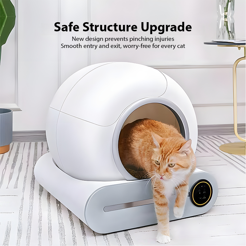 65L Smart Cat Litter Box – Auto Cleaning & Odor Control