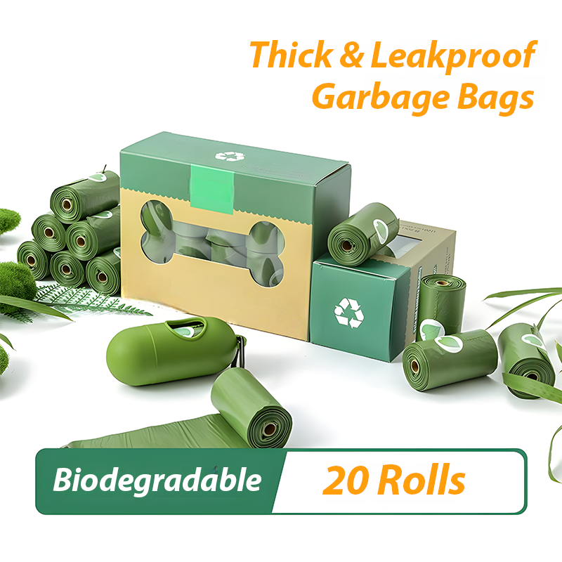 20 Rolls EPI Biodegradable Dog Poop Bags with Dispenser