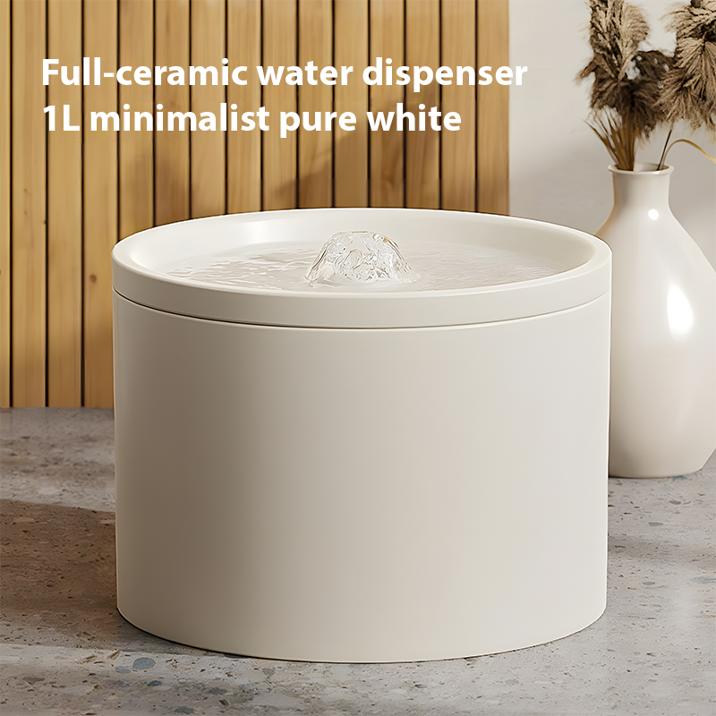 1L Automatic Ceramic Pet Water Fountain