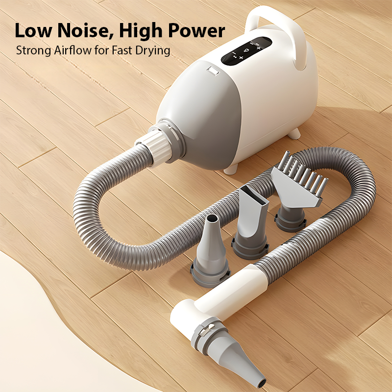 Smart Pet Dryer – Dog & Cat Blower with Heat Control