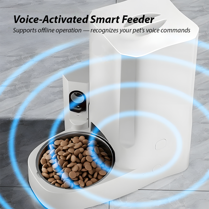 3L Smart Pet Feeder Automatic Cat Dog Food Dispenser with Timer