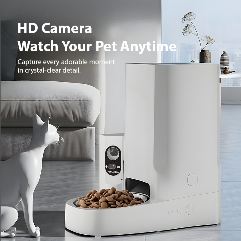 3L Smart Pet Feeder Automatic Cat Dog Food Dispenser with Timer