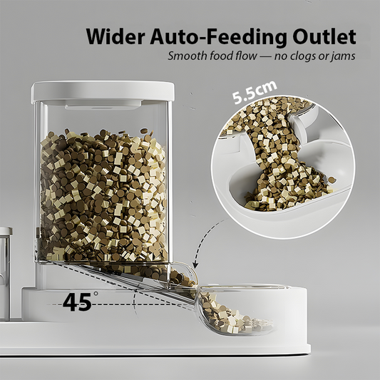 2-in-1 Cat Water & Food Dispenser