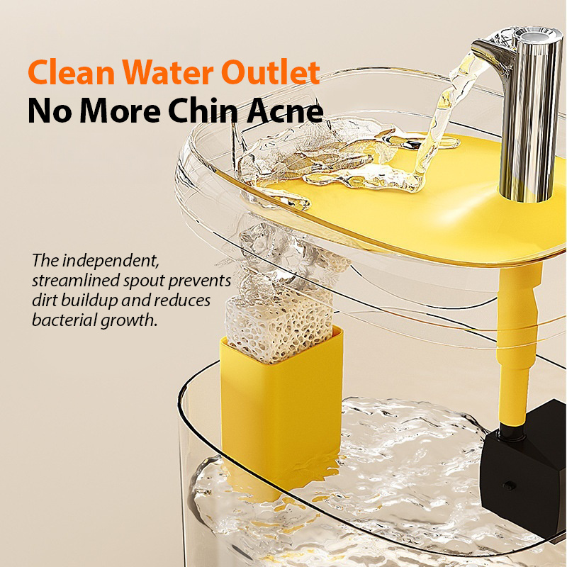 1.5L Smart Pet Water Fountain – Silent Circulation Drinking Dispenser for Cats & Dogs