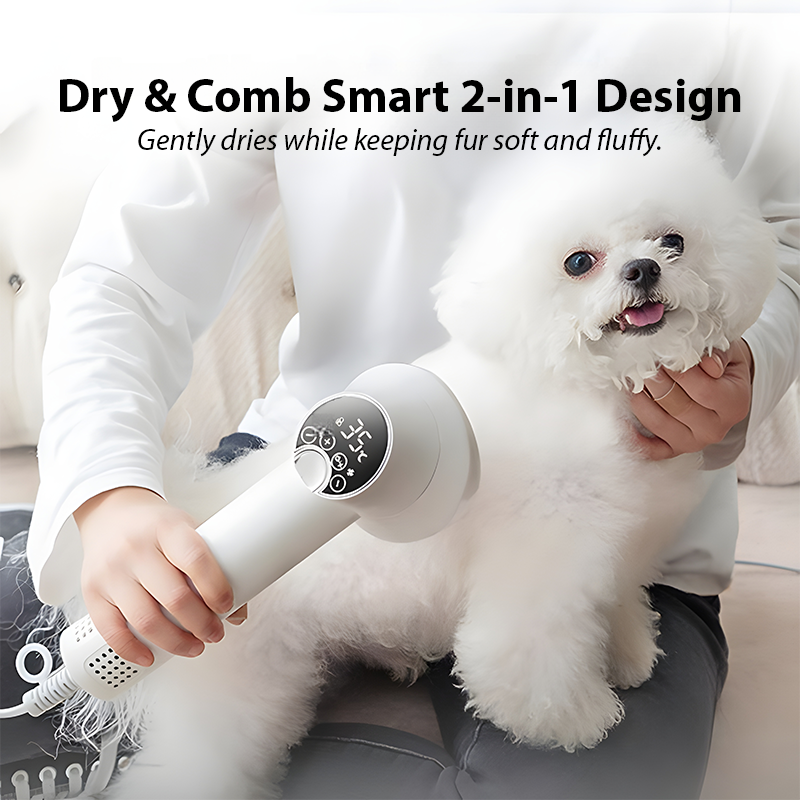 Smart Pet Dryer – Cat & Dog Grooming & Fast Dry