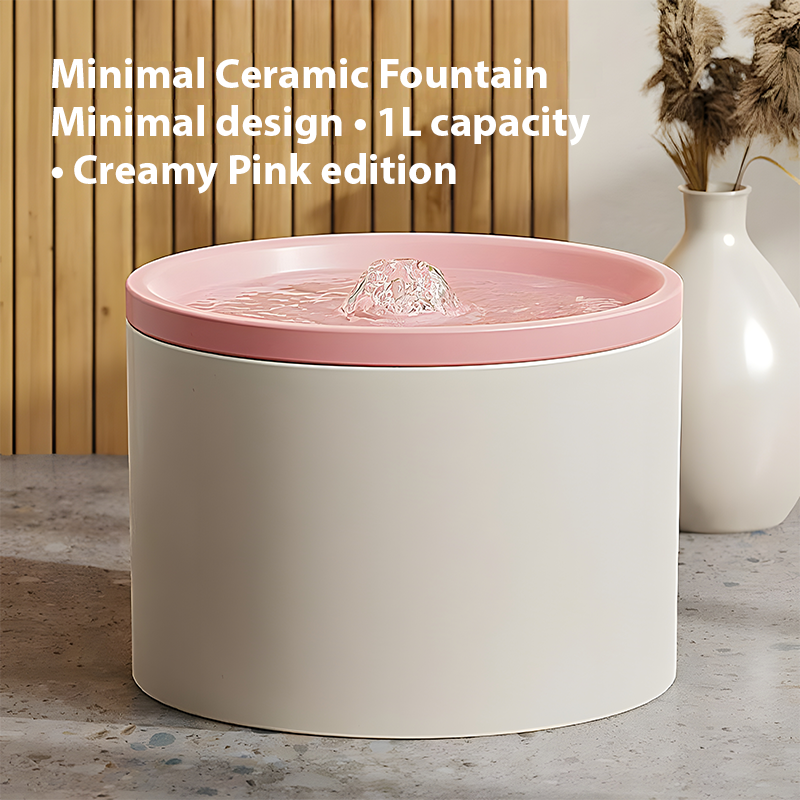 1L Automatic Ceramic Pet Water Fountain