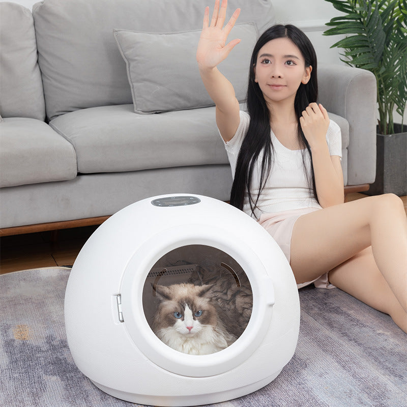 55L Pet Grooming Dryer | Automatic Drying Box for Cats