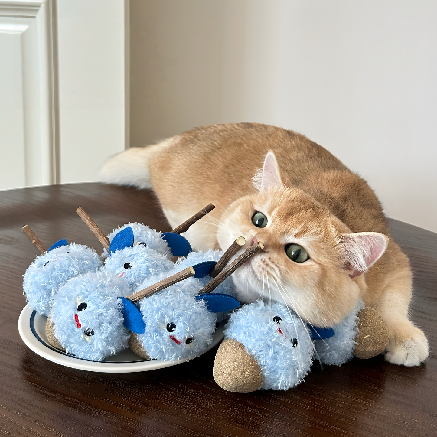 Matatabi Chew Stick — Durable Cat Teaser Toy for Dental Chewing & Play