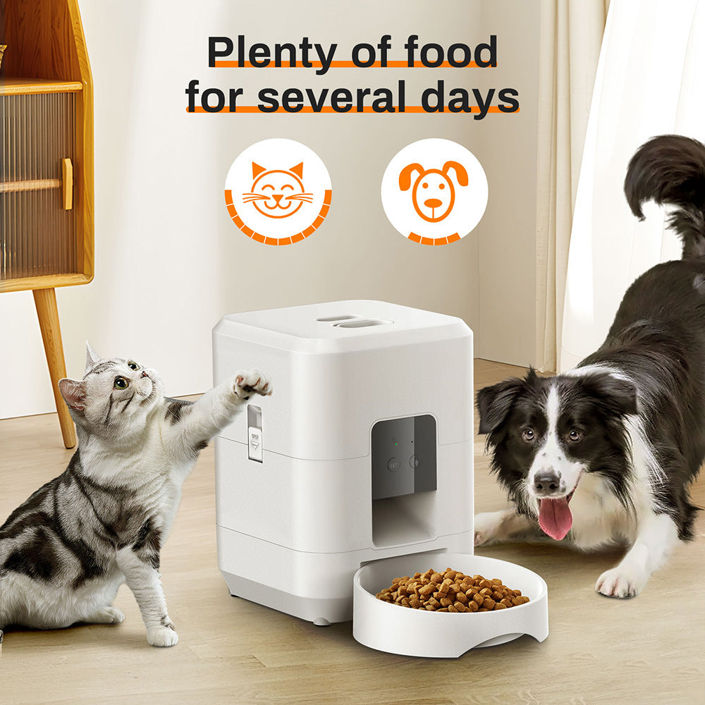 2L Automatic Cat & Dog Feeder – Smart Timed Feeding Machine with APP Control