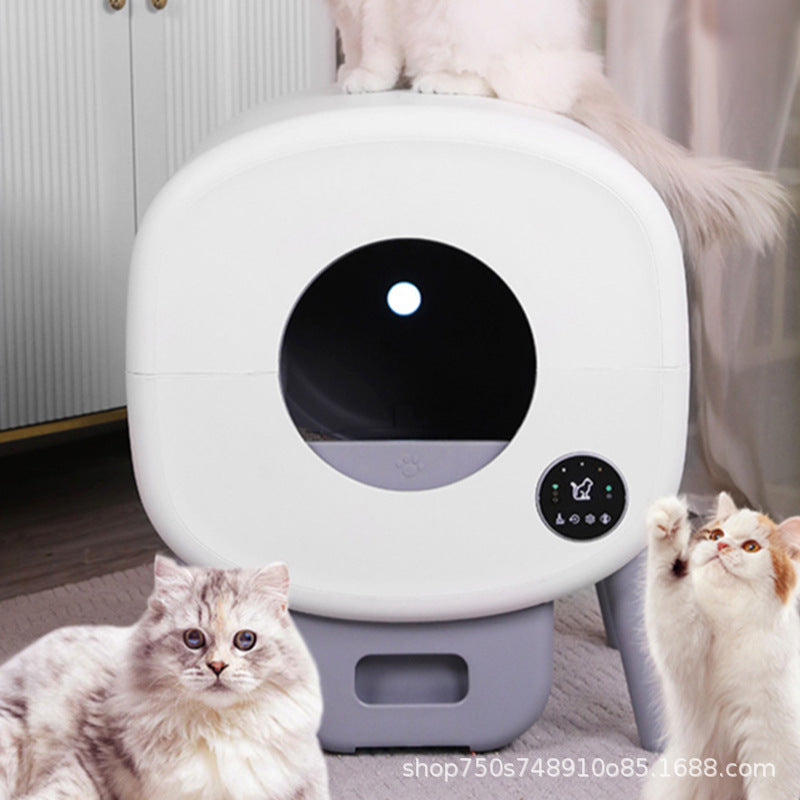 76L Smart Automatic Cat Litter Box – Self-Cleaning & Odor Control