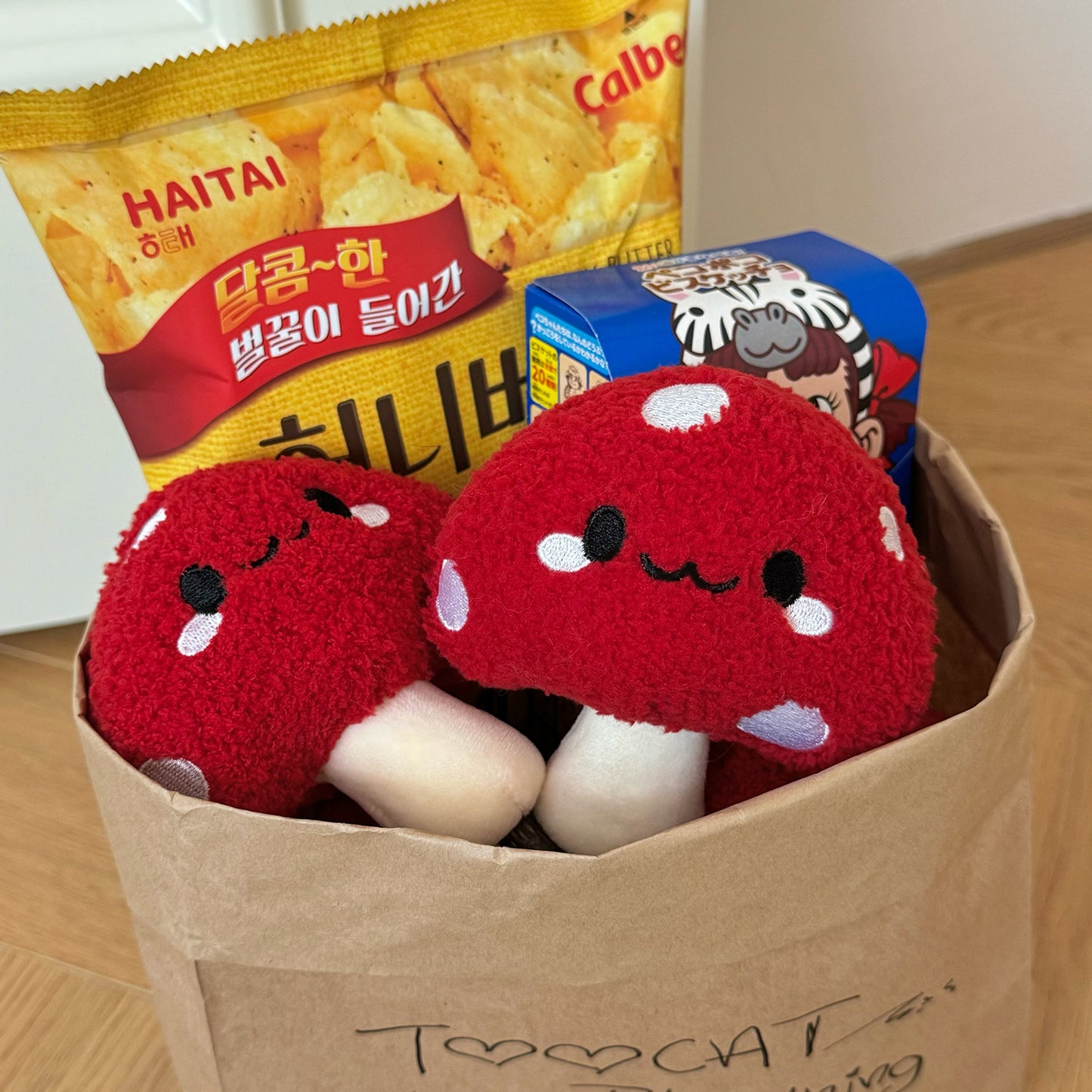 Mushroom Matatabi Chew Toy — Durable Cat Teaser for Boredom Relief