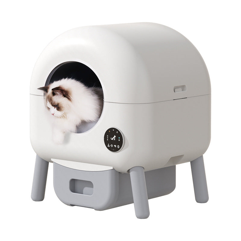 76L Self-Cleaning Cat Litter Box – Large & Fast Cleaning