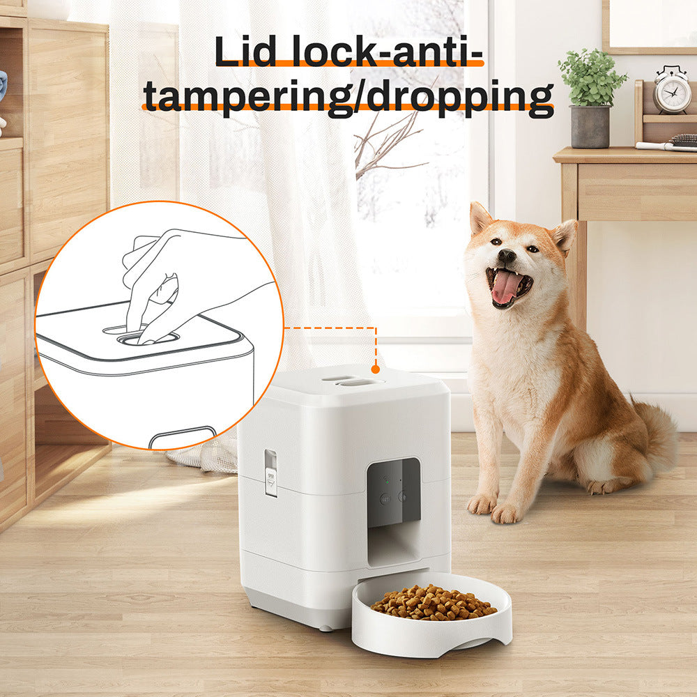 2L Automatic Cat & Dog Feeder – Smart Timed Feeding Machine with APP Control